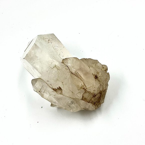LARGE QUARTZ CRYSTAL POINT OVER 6 INCHES LONG NATURAL - Picture 3 of 3